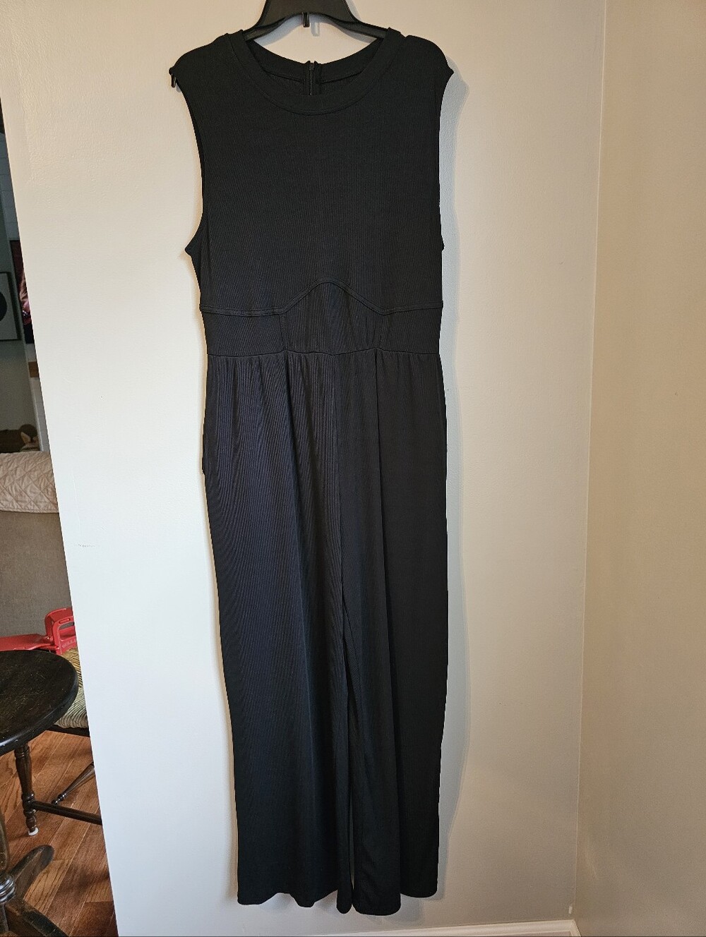 Sleeveless Black Maxi Dress - Classic Everyday Style